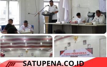 Bupati Toba Sampaikan Nota Pengantar P-APBD 2026