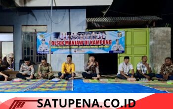 Jaga Kamtibmas, Kapolsek Seputih Banyak Rutin Sambangi dan Dengarkan Aspirasi Warga