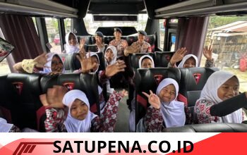 Bus Sekolah Gratis Brimob B Pelopor, Antar Pelajar Pulang Aman dan Penuh Keceriaan