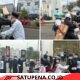 Kabut Asap Mengintai, Batalyon B Pelopor Turun ke Jalan Bagikan Masker dan Serukan Stop Karhutla