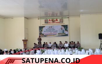Maulid Nabi di Polres Aceh Tengah, Kapolres Ajak Personel Teladani Akhlak Rasulullah dalam Pengabdian