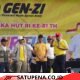 Meriahkan HUT RI ke-81, Wakapolres Lampung Utara Hadiri Colour Fun Genzi Aprozi Alam