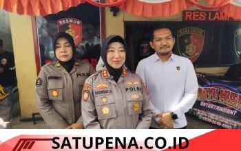 HUT ke-11 Tekab 308, Kapolres Lampung Utara Berkomitmen Berantas Kejahatan Jalanan