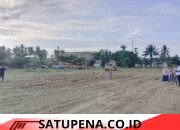 Muspika Pante Bidari Bersama Seluruh Unsur Bersinergi Siapkan Lapangan Upacara HUT ke 81