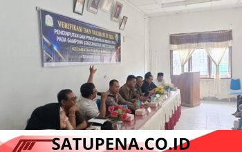 Verifikasi dan Validasi IDM 2026 Digelar di Kecamatan Pantee Bidari