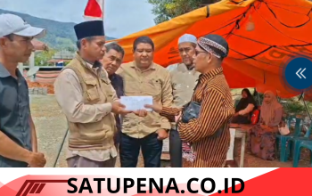 Pujakesuma Salurkan Bantuan untuk Korban Kebakaran di Jeget Ayu