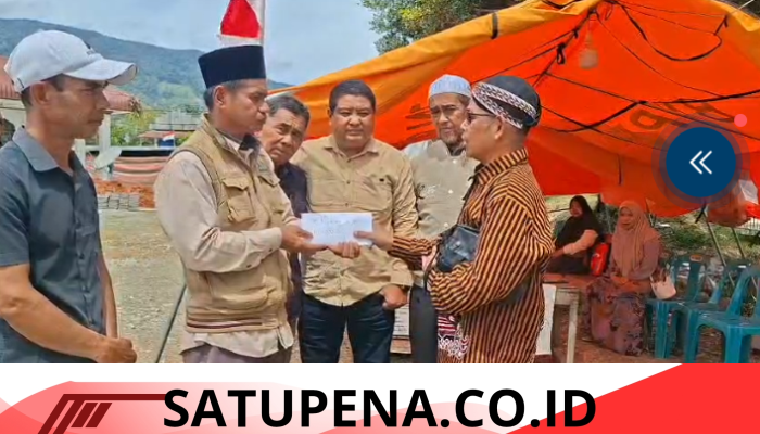Pujakesuma Salurkan Bantuan untuk Korban Kebakaran di Jeget Ayu