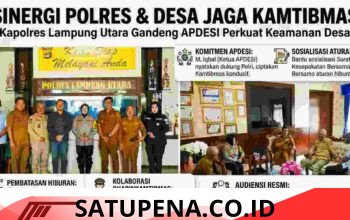 Kapolres Lampung Utara Gandeng APDESI Perkuat Kamtibmas hingga Tingkat Desa