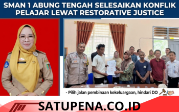 Selesaikan Konflik Pelajar Lewat Restorative Justice, SMAN 1 Abung Tengah Pilih Jalan Pembinaan Ketimbang DO