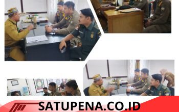 PERKUAT SINERGI, ANGGOTA SATPOL PP DAN WH LHOKSEUMAWE SILATURAHMI KE KANTOR DSIPD*