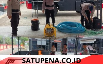Batalyon B Pelopor Perkuat Kesiapsiagaan Personel melalui Latihan Kemampuan SAR