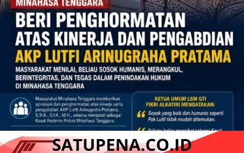 AKP Lutfi Tinggalkan Minahasa Tenggara, Pengabdiannya Tuai Apresiasi: Humanis kepada Rakyat, Tegas Menegakkan Hukum