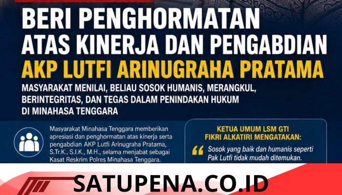 AKP Lutfi Tinggalkan Minahasa Tenggara, Pengabdiannya Tuai Apresiasi: Humanis kepada Rakyat, Tegas Menegakkan Hukum