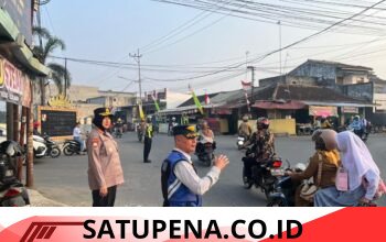Pastikan Warga Aman, Kapolres Lampung Utara Pantau Langsung Pengamanan Pagi
