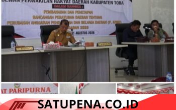 DPRD Toba Bahas dan Tetapkan Ranperda P-APBD 2026