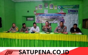 Perkuat Sabuk Kamtibmas, Kapolsek Punggur Sambangi Warga dan Cek Pos Ronda
