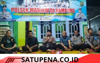 Dekatkan Diri dengan Warga, Polsek Seputih Banyak Gencarkan Program ‘Polsek Manjaw di Kampung