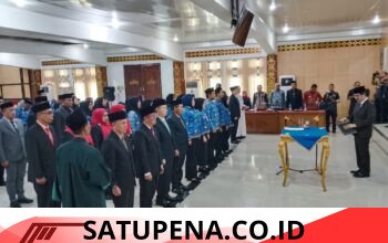 Penyegaran Organisasi, Bupati Lampung Utara Rotasi 16 Pejabat Eselon II