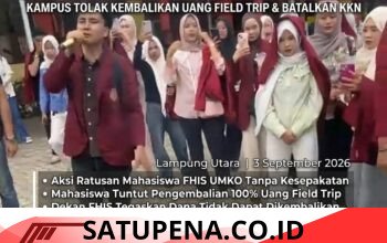 Tolak Kembalikan Dana Field Trip, Audiensi Mahasiswa dan Pimpinan FHIS UMKO Berakhir Buntu