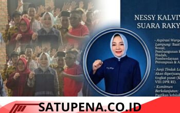 Satu Hari Tiga Kecamatan, Nessy Kalviya Serap Aspirasi Warga Lampung.