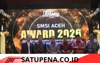 20 Tokoh dan Institusi Raih SMSI Aceh Award 2026, Apresiasi atas Dedikasi dan Kontribusi untuk Aceh