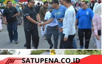 Warga Aceh Timur, Tamiang Hingga Lhokseumawe Ikut Menyemarakkan Car Free Day di Kota Langsa