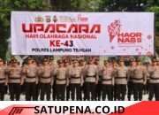 Polres Lampung Tengah Gelar Upacara Haornas 2026, Ajak Warga Budayakan Hidup Sehat