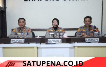 Evaluasi Kamtibmas, Polres Lampung Utara Gelar Analisis Kinerja Bulanan