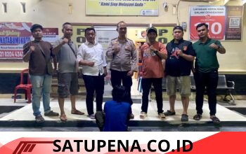 Buron Setahun, Pelaku Pencurian Motor di Pondok Makan D’ACAI Kotabumi Ditangkap Polisi
