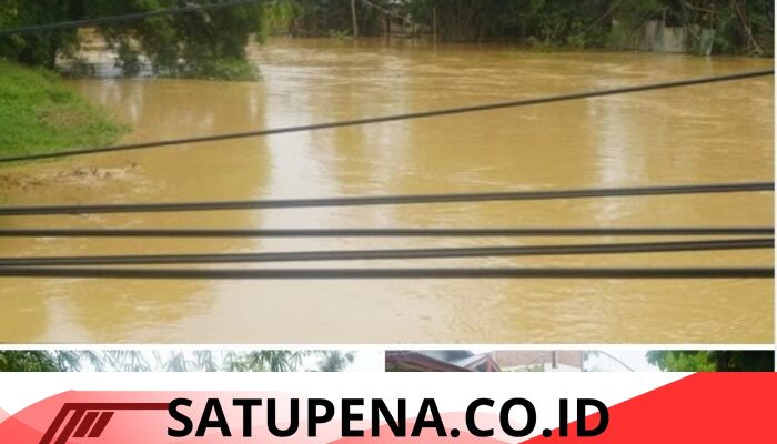 BPBD Langsa Bersama TNI-Polri Siaga di Sejumlah Titik Terdampak Banjir
