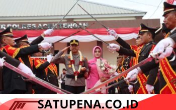 Pedang Pora dan Tari Guel Warnai Lepas Sambut Kapolres Aceh Tengah Khidmat dan Suasana Haru