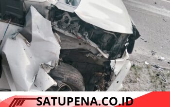 Kecelakaan maut di By pas Menuju Longat Korban Nyawa.
