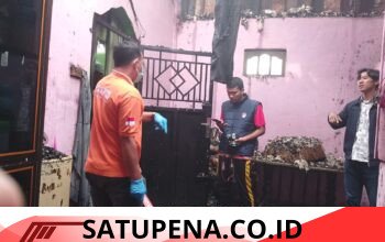 Polisi Gerak Cepat Tangani Kebakaran Rumah Dua Lantai di Bebesen Aceh Tengah