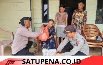 Jumat Berbagi, Polres Lampung Utara Salurkan Infaq Personel untuk Warga Membutuhkan