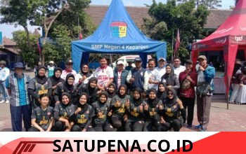 Gebyar HUT Guru Nasional dan PGRI ke-81, Korwil se-Kabupaten Malang Adu Sportivitas di Lapangan Voli