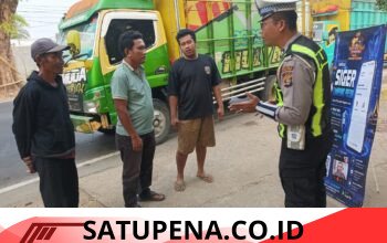Polres Lampung Utara Sosialisasikan Siger Lampung Presisi, Warga Diajak Pantau Hotspot Karhutla