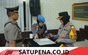 Kapolres Lampung Utara Pimpin Sertijab Kasat Lantas, AKP Suarjono Suryaningrat Resmi Jabat Kasat Lantas