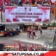 Personel Satbrimob Polda Sumsel Batalyon B Pelopor Laksanakan Tes Kesamaptaan Jasmani Periodik II TA 2026