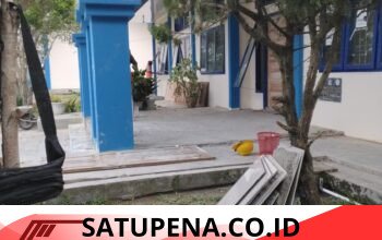 Disorot Media Online, Kepsek SMPN 3 Dewantara Beri Klarifikasi Soal Keramik dan Dinding Lama