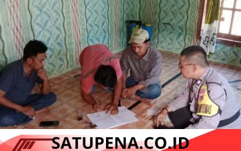 Polsek Abung Tengah Problem Solving Perselisihan Jual Beli Bangunan Rumah, Kedua Pihak Sepakat Berdamai