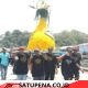Petik Laut ke-56 Sendangbiru Meriah, Tumpeng Raksasa dan Hasil Bumi-Laut Dilarung ke Tengah Samudra