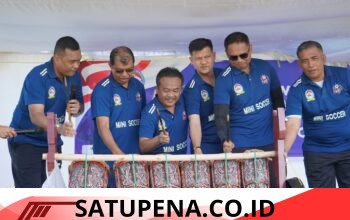 Turnamen Olahraga Haornas ke-43 dan Mini Soccer Bupati Cup II Toba Resmi Dibuka