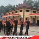 Jaga Kebugaran dan Soliditas, Personel Batalyon B Pelopor Rutin Laksanakan Olahraga Pagi