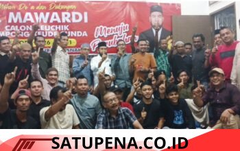 Kediaman H. Mawardi Dipadati Warga, Persaingan Pilchiksung Keude Cunda Kian Menghangat  ‎