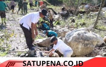 Kodim 0106 Tanam 1.000 Pohon, Hijaukan Bintang Sambut HUT ke-81 TNI