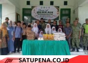 Jum’at Berkah Koramil 09/Ketol, TNI Peduli Warga Kurang Mampu dan Santuni Anak Yatim