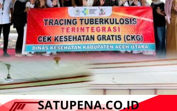 Puskesmas Syamtalira Aron dan Dinkes Aceh Utara Gencarkan Tracing TBC, Sasar Kontak Erat Pasien di Peureupok  ‎