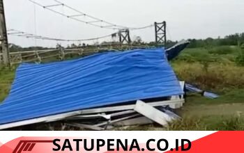 Huntap Belum Dibangun, Huntara Hancur Diterjang Angin, Warga Kembali Tidur di Tenda