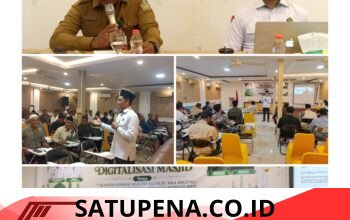 RATUSAN BKM MASJID SE-LHOKSEUMAWE ANTUSIAS IKUTI PELATIHAN DIGITALISASI MASJID OLEH DSIPD*