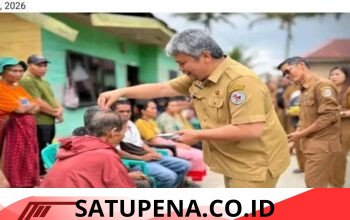Pemkab Taput Tinjau dan Salurkan Bantuan bagi Warga Terdampak Puting Beliung di Pansurnapitu dan Sitompul 